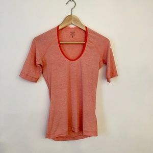 Nike Pro soft orange tee
